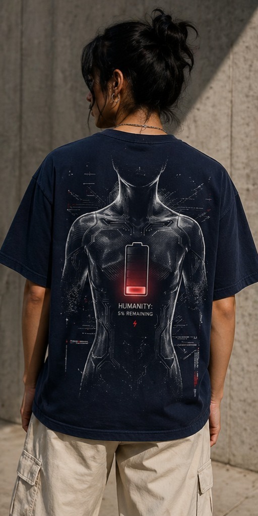 Urban Mufakar Premium Cotton Graphic T-Shirt (Unisex) - Image 4